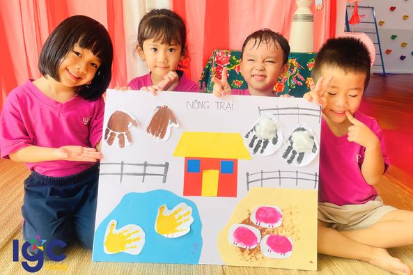 KHÉO LÉO TẠO HÌNH VỚI HOẠT ĐỘNG STEAM NGHỆ THUẬT: NÔNG TRẠI BÀN TAY