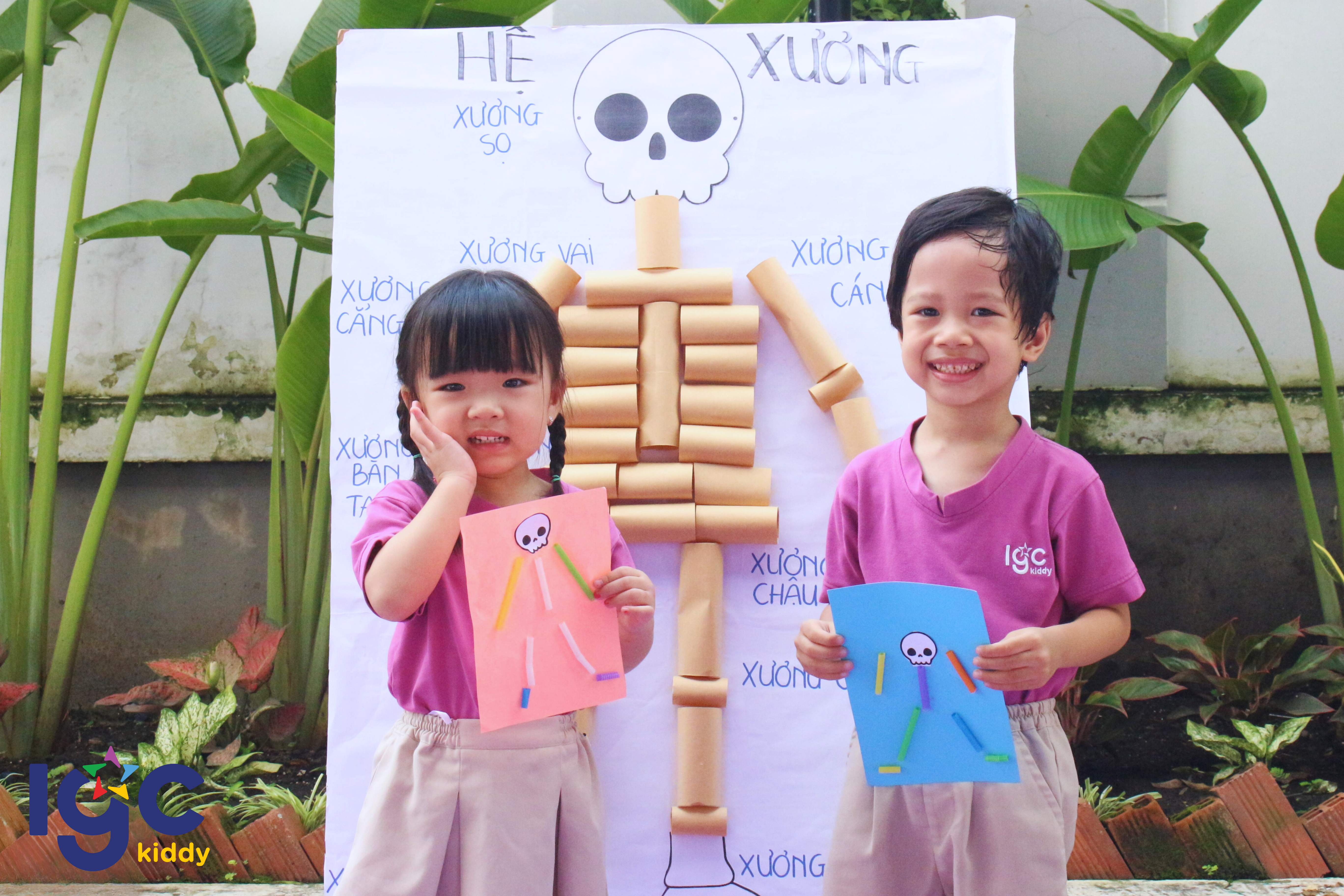 Khám Phá Xương Và Cơ Thể – Dự Án Học Tập Đầy Hứng Thú Tại IGC Tân Phú