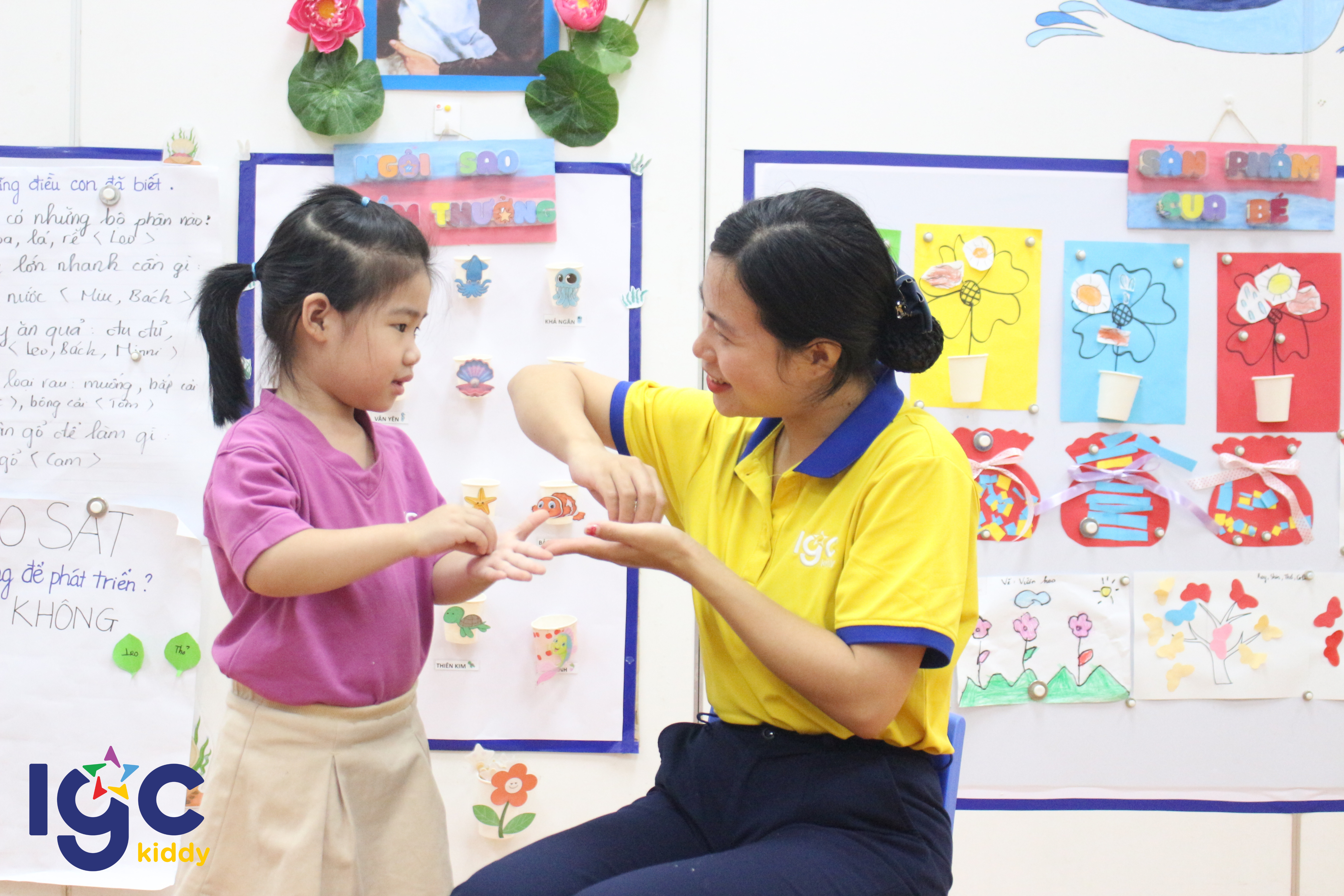 IGC Tân Phú – Từ đôi bàn tay sạch, con học được nghìn thói quen tốt