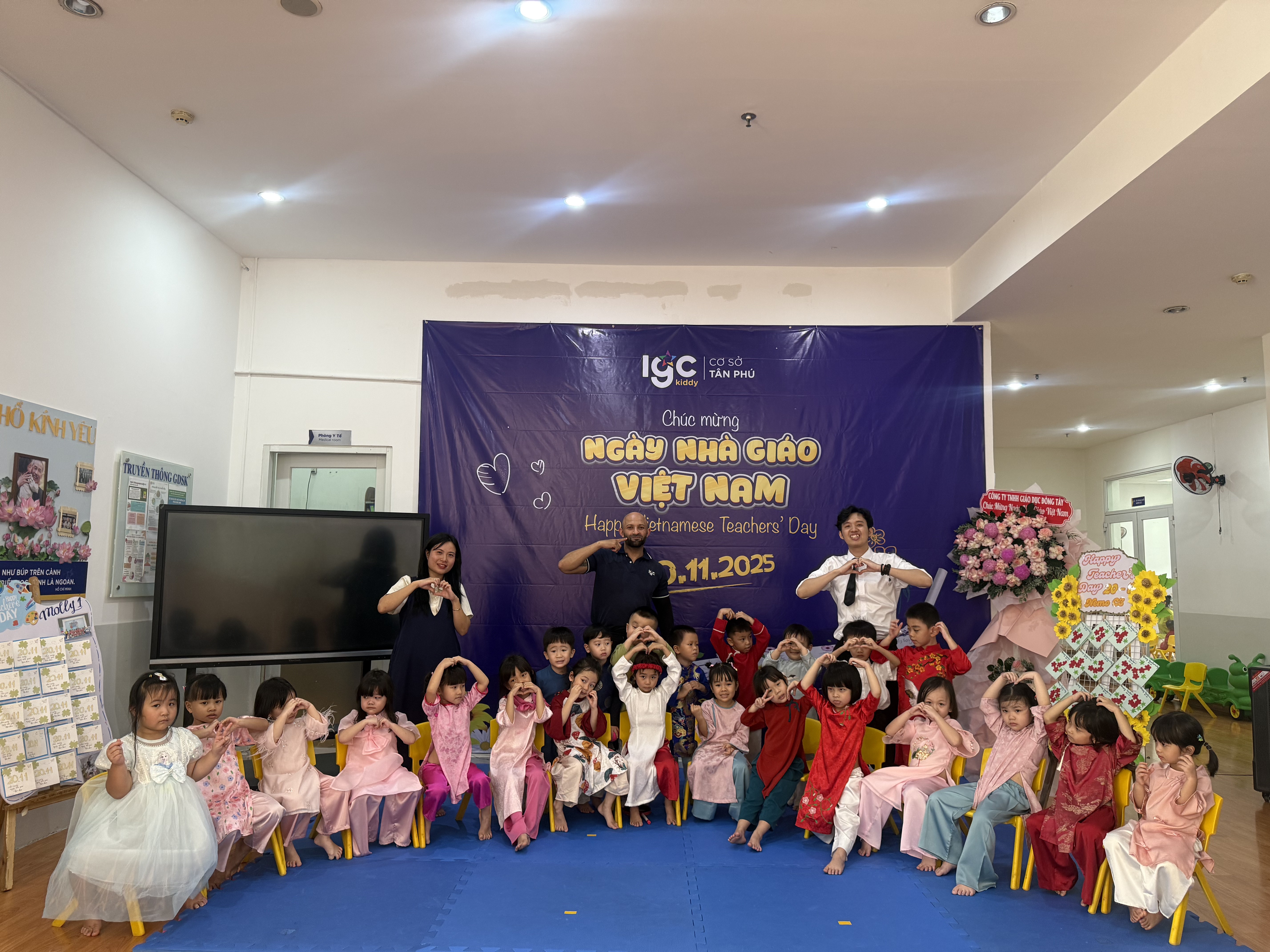 LỄ KỶ NIỆM NGÀY NHÀ GIÁO VIỆT NAM 20/11 TẠI IGC TÂN PHÚ