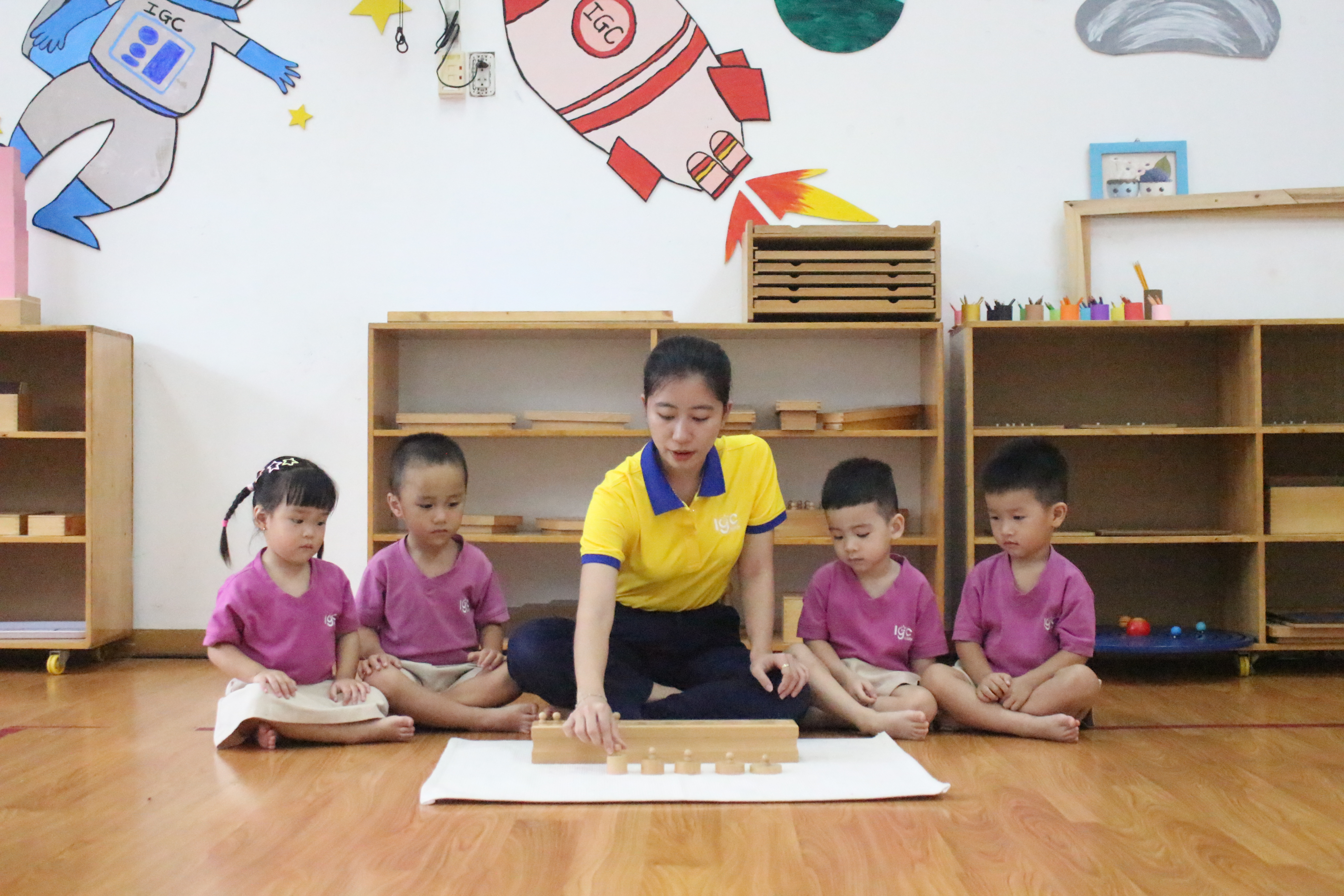 Đội ngũ giáo viên yêu trẻ, vững chuyên môn