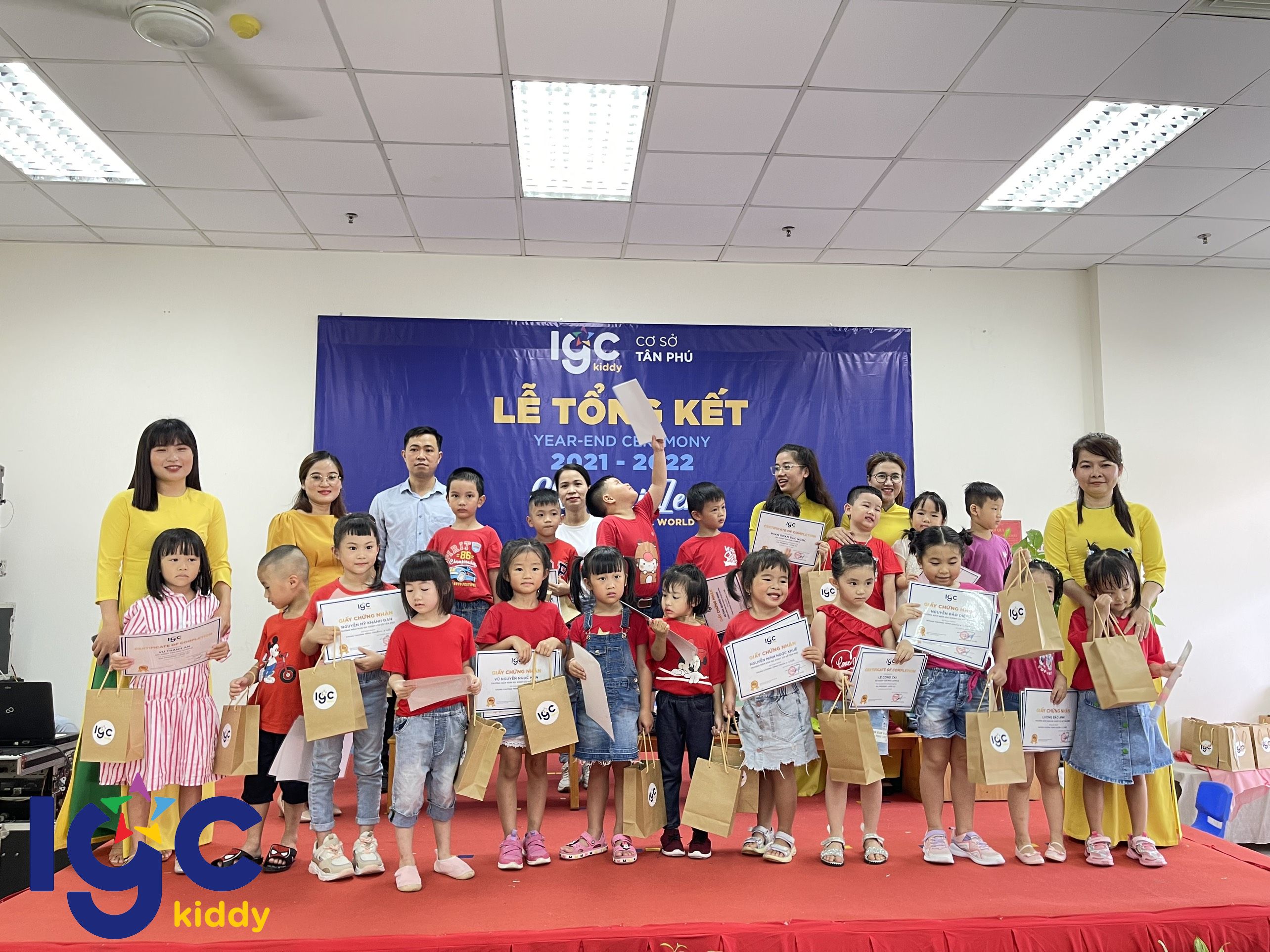 LỄ TỔNG KẾT 2021-2022 CỦA CÁC THIÊN THẦN NHỎ