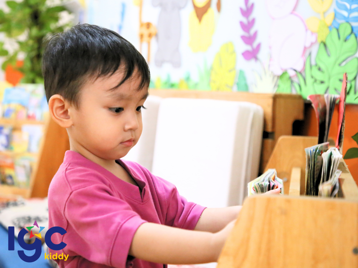 IGC KIDDY CƠ SỞ TÂN PHÚ NUÔI DƯỠNG TÌNH YÊU ĐỌC SÁCH