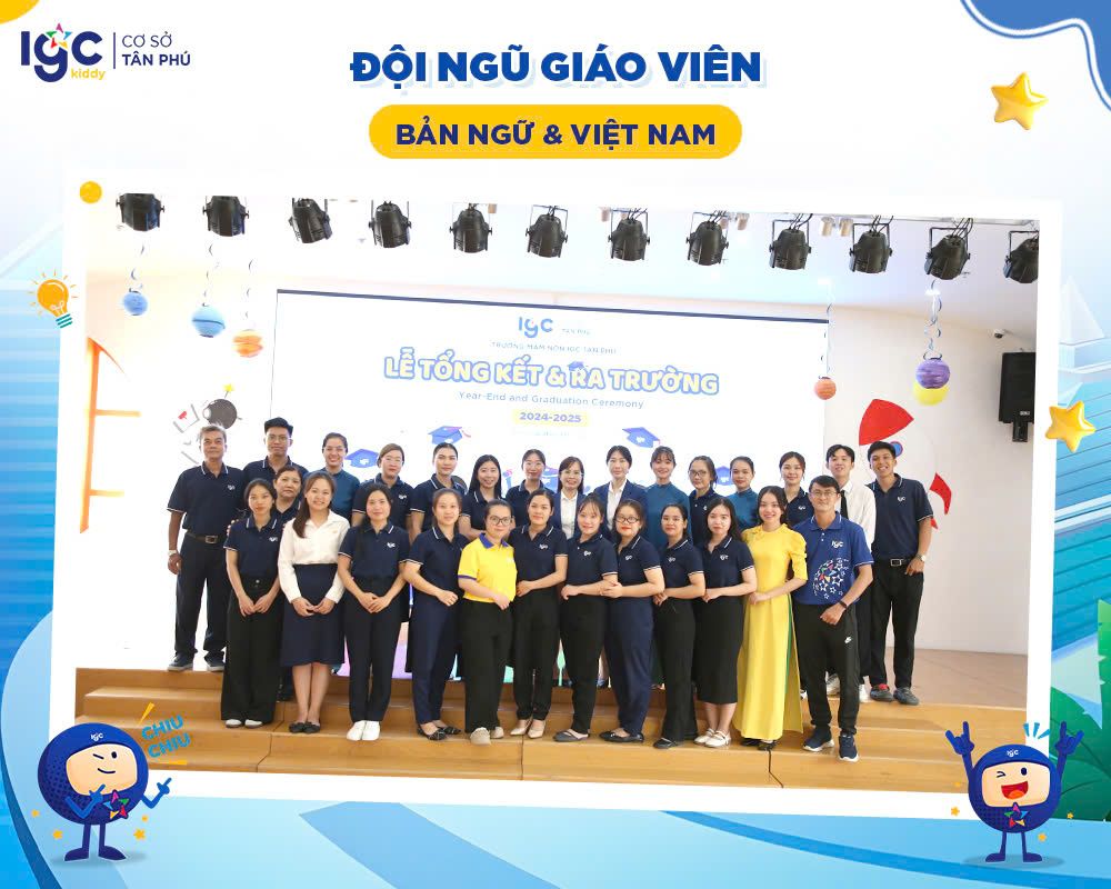 Đội ngũ giáo viên bản ngữ & Việt Nam