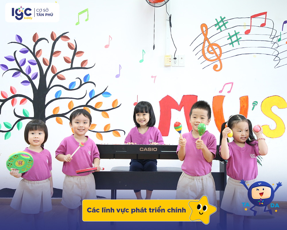 các lĩnh vực phát triển chính