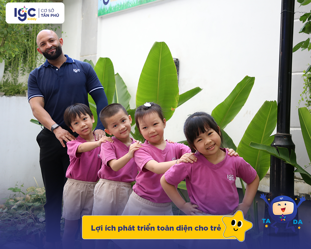 lợi ích phát triển toàn diện cho trẻ