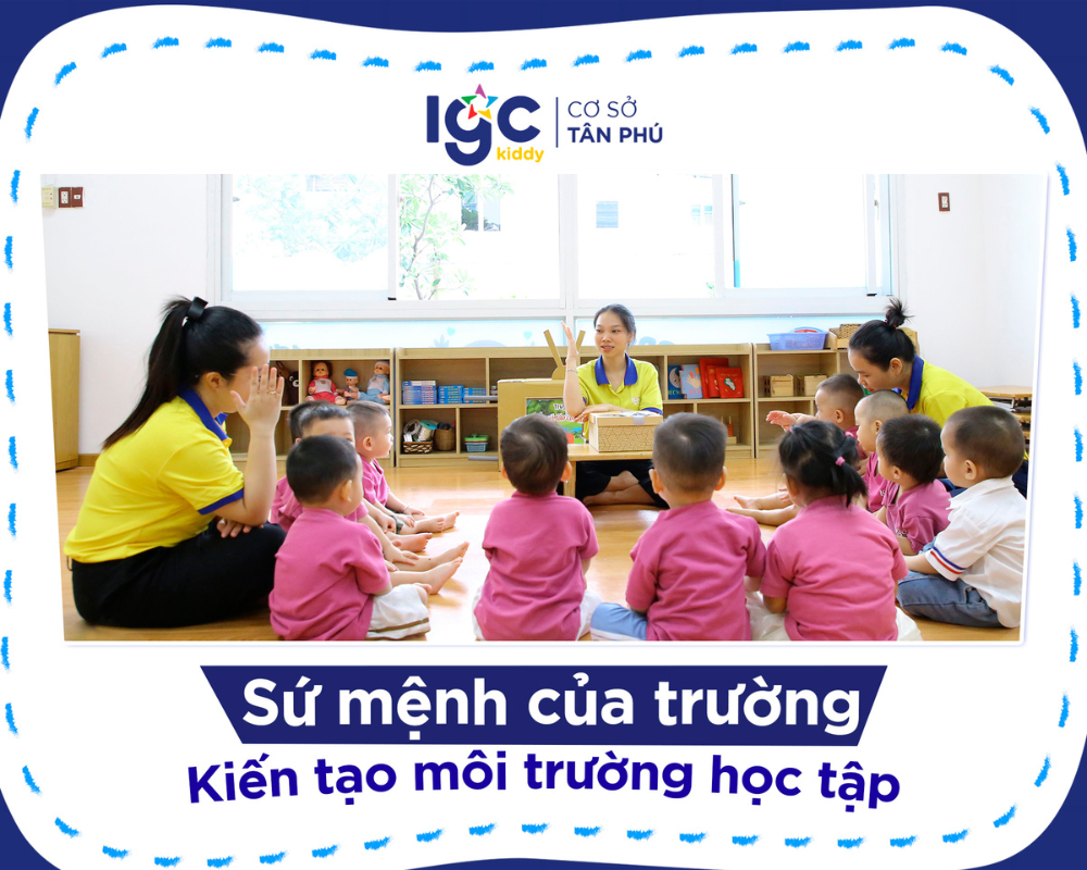 Sứ mệnh kiến tạo môi trường học tập